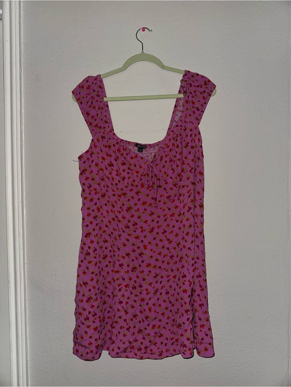 wild fable Pink Floral Mini Dress